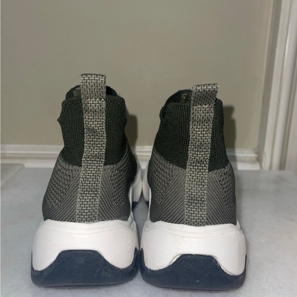 Zara Kid’s Footwear Boy’s Hi Top Zip Up Nylon Lightweight Mesh Shoes Sneakers - Picture 4 of 7